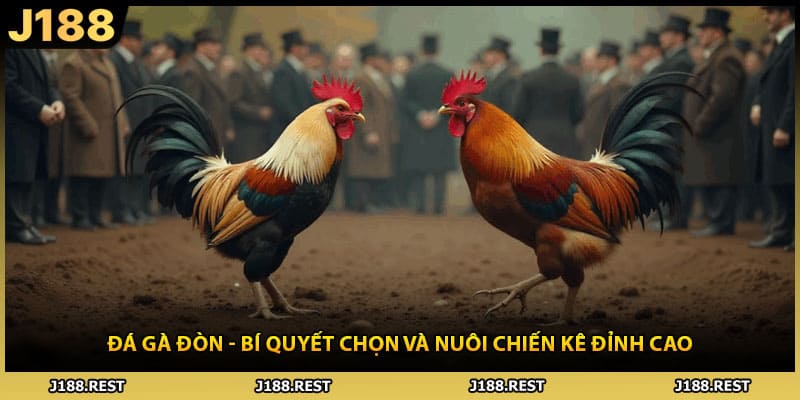 Đá Gà Đòn - Bí Quyết Chọn Và Nuôi Chiến Kê Đỉnh Cao