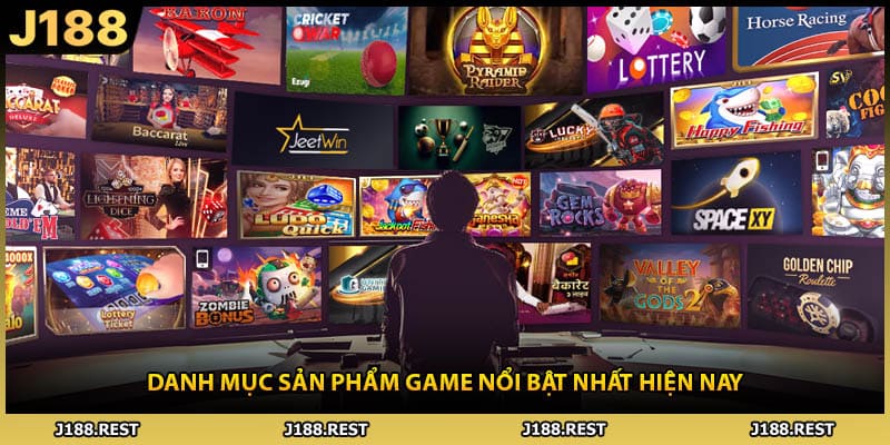 Danh mục sản phẩm game nổi bật nhất hiện nay