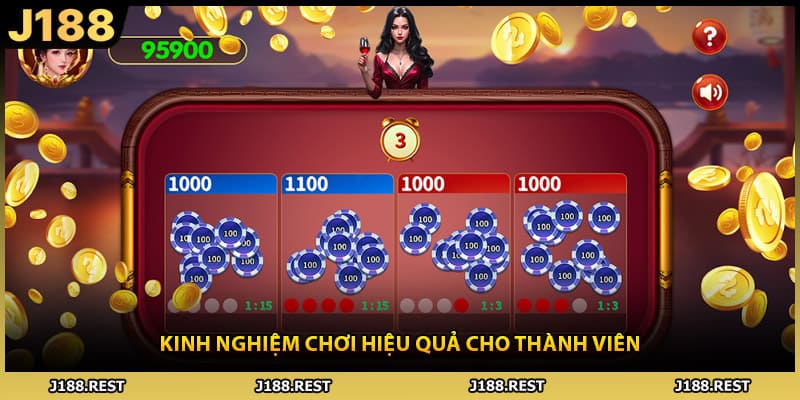 Kinh nghiệm chơi hiệu quả cho thành viên