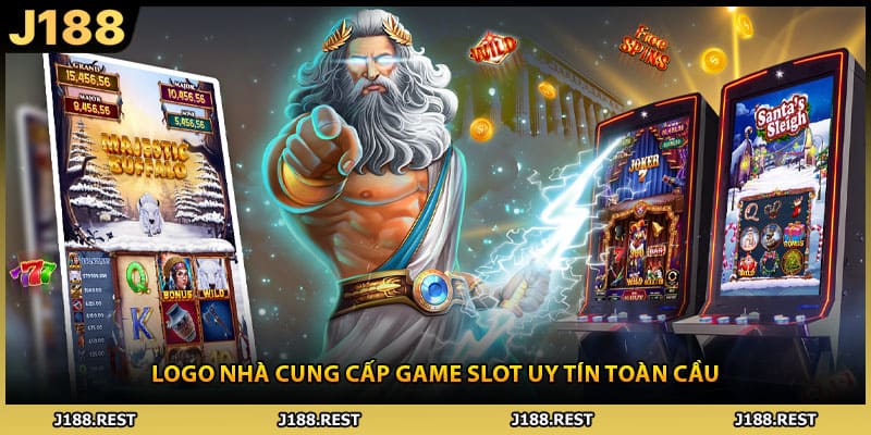 Logo nhà cung cấp game slot uy tín toàn cầu