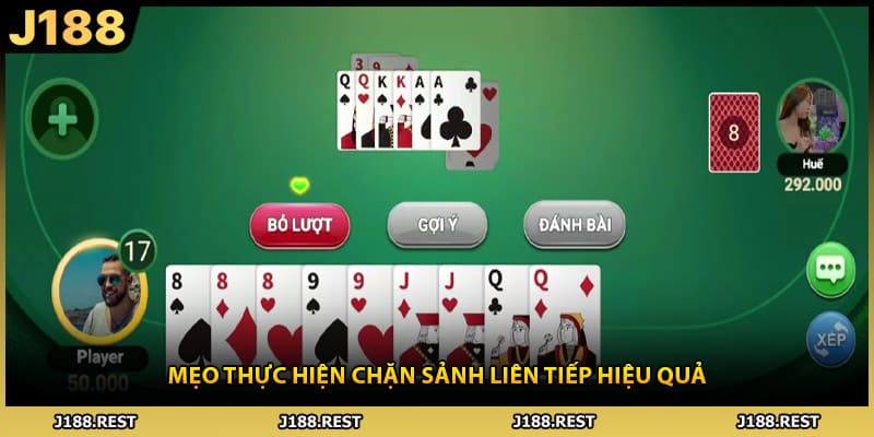 Mẹo thực hiện chặn sảnh liên tiếp hiệu quả