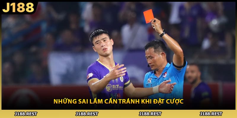 Những sai lầm cần tránh khi đặt cược