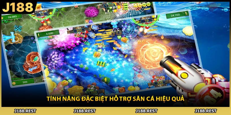 Tính năng đặc biệt hỗ trợ săn cá hiệu quả