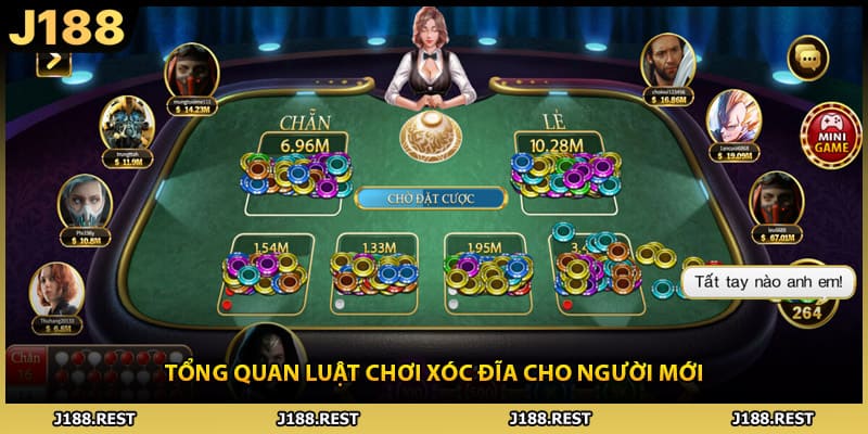 Tổng quan luật chơi xóc đĩa cho người mới