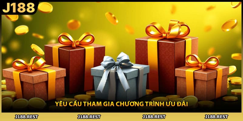 Yêu cầu tham gia chương trình ưu đãi